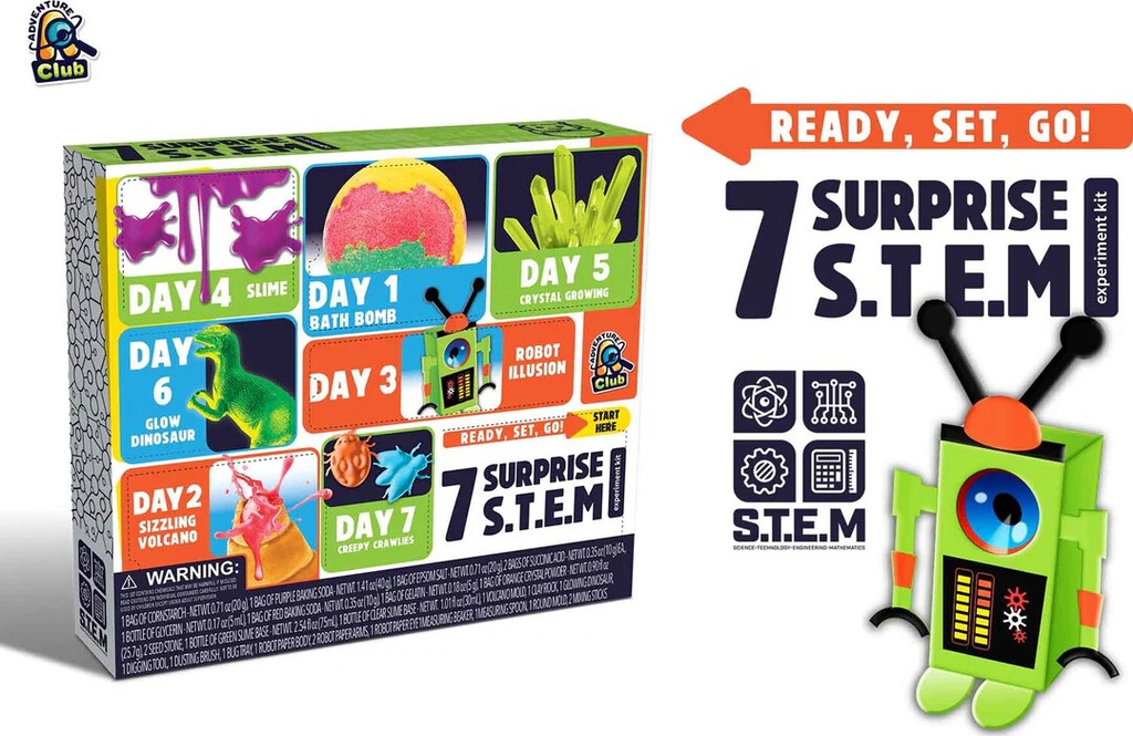 7 Surprise S.T.E.M Experiments