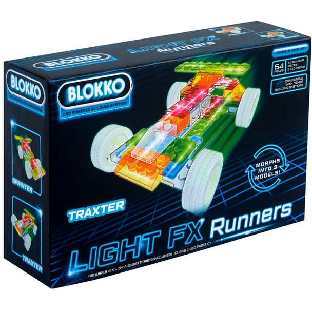 3 In 1 Light-Up FX Race Car Runners
