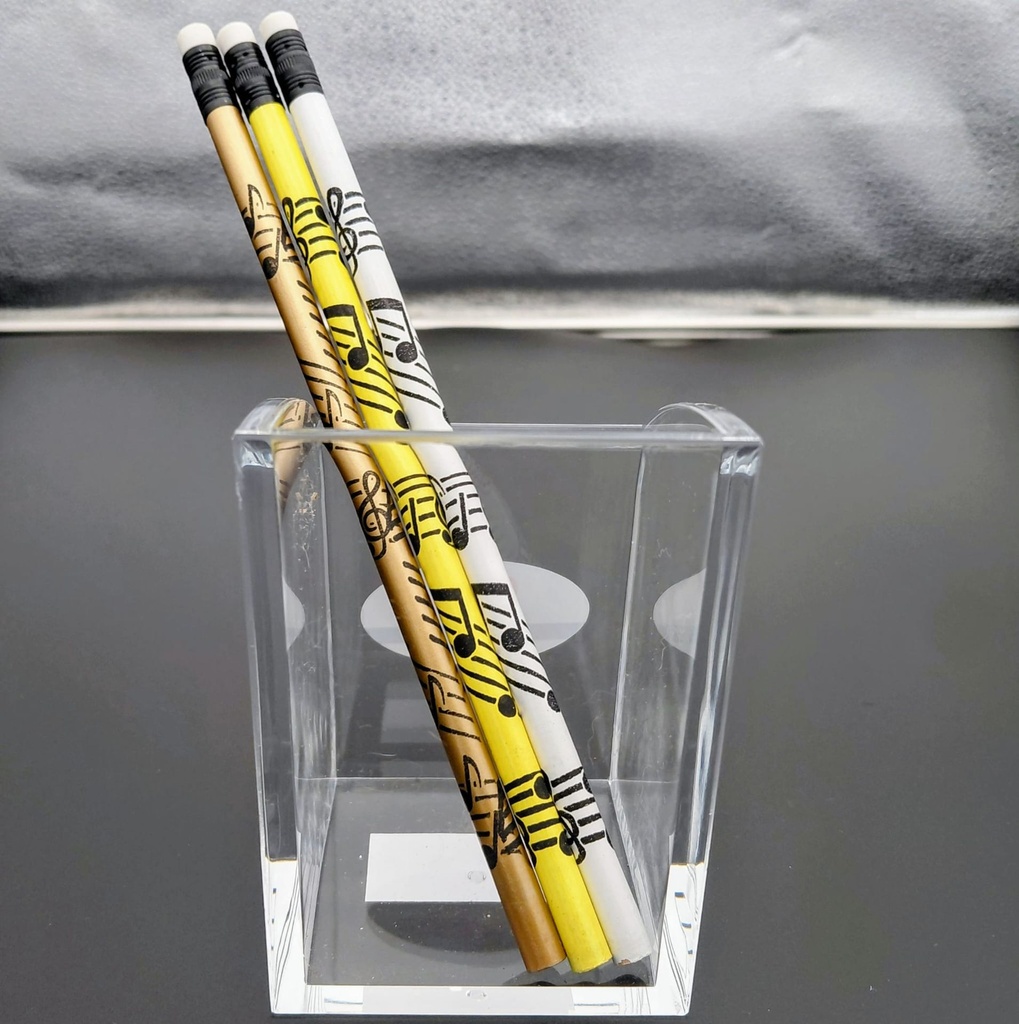 Moon HB Pencil "MUSICAL NOTES"  