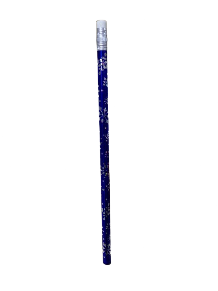 Moon HB Pencils "SNOWFLAKES GLITZ"  