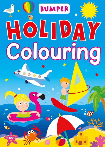 0709728627* Bumper Holiday Colouring