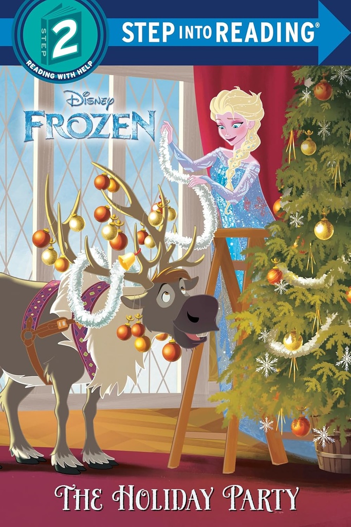 Step into Reading Level 2: The Holiday Party (Frozen) 