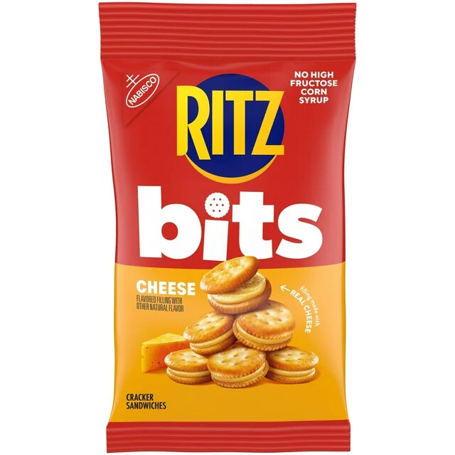 Ritz Cheese Sandwich Crackers 42g Bag 