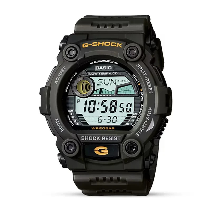 Casio G-Shock Digital Hunter Green Resin Band #G-79003 Watch