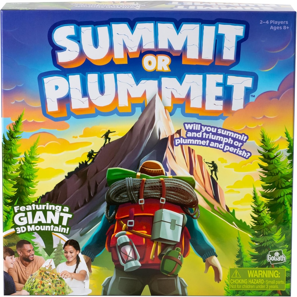 Goliath Summit or Plummet Board Game 8+