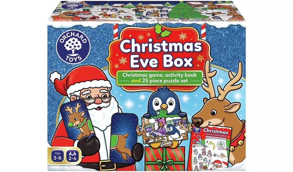 Christmas Eve Box (Game/Puzzle/Activity Book) Sale (3-6 yrs)