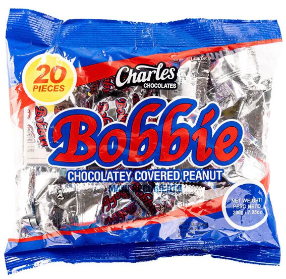 Bobbie Chocolate Coated Peanut 10g
