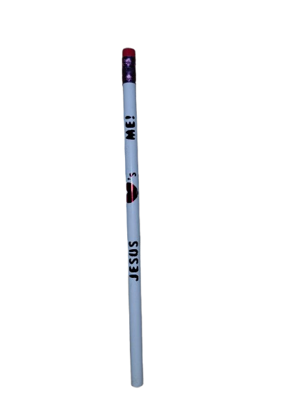 Moon Pencil "JESUS LOVES ME"   