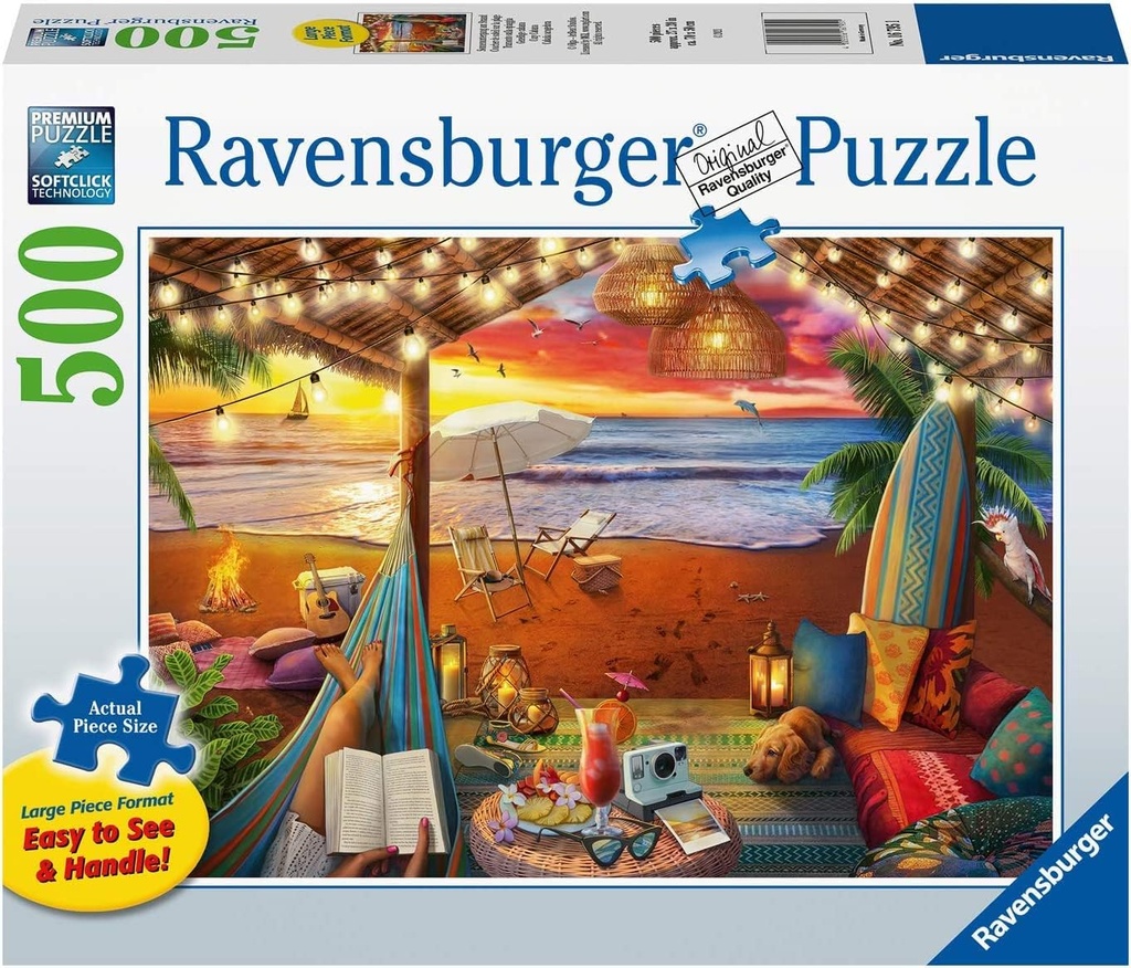 Cozy Cabana 500pc Puzzle- Sale