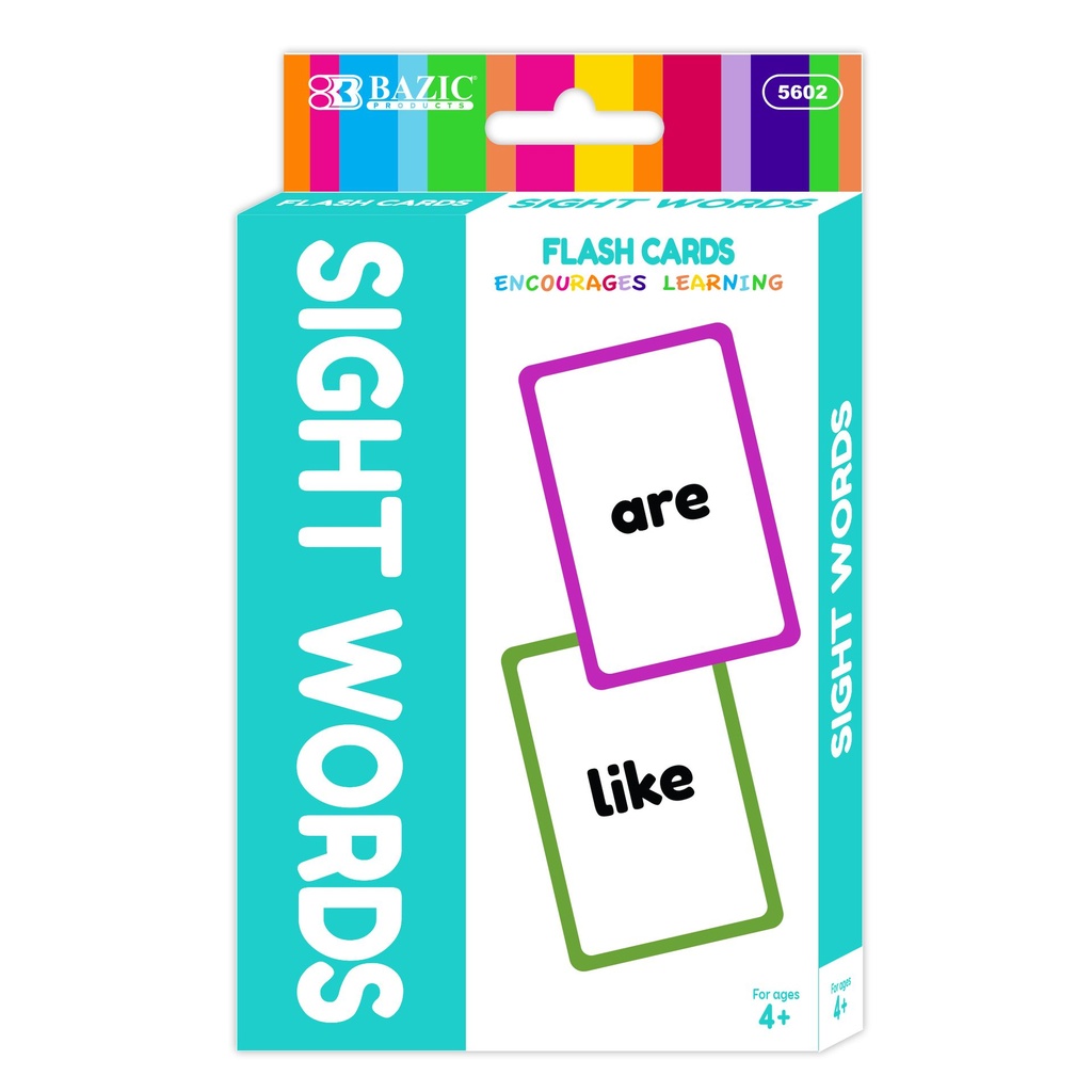 Flash Cards SIGHT WORDS 36pk