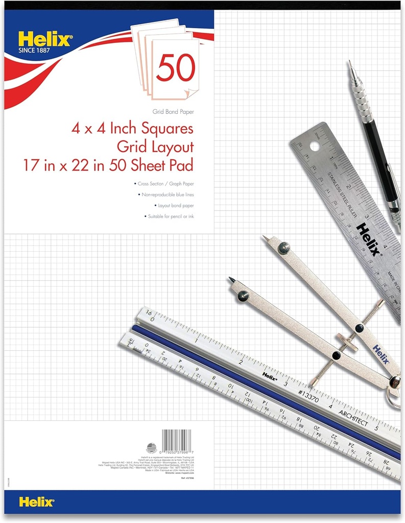 Helix Artist Sketch Pad 17"x 22" - Sale