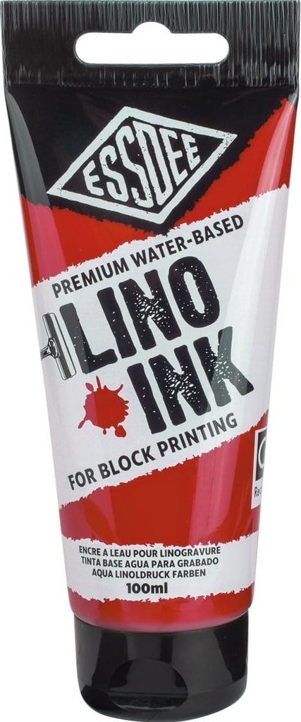 Essdee Block Printing Lino CRIMSON Ink 100ml #03R100