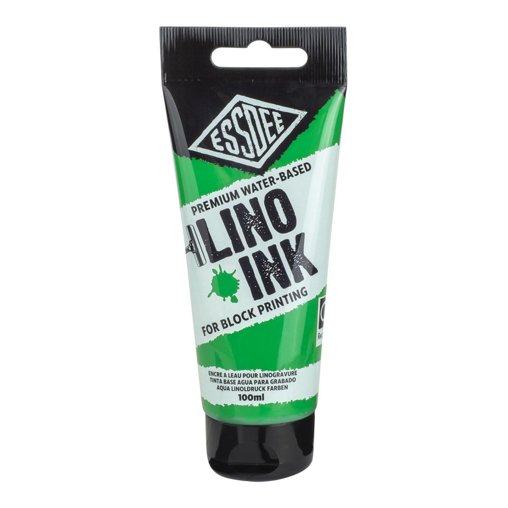Essdee Block Printing Lino GREEN Ink 100ml #06R100