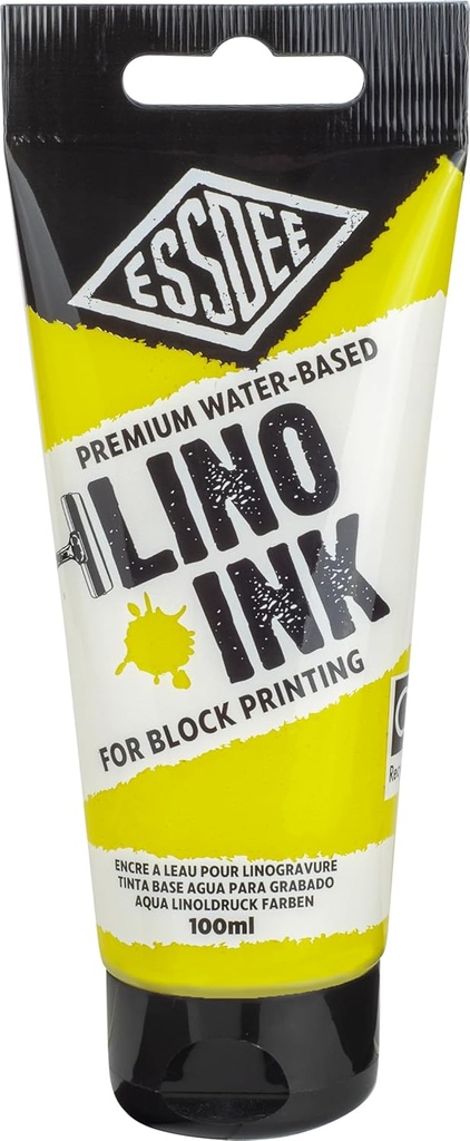 Essdee Block Printing Lino LEMON Ink 100ml #20R100