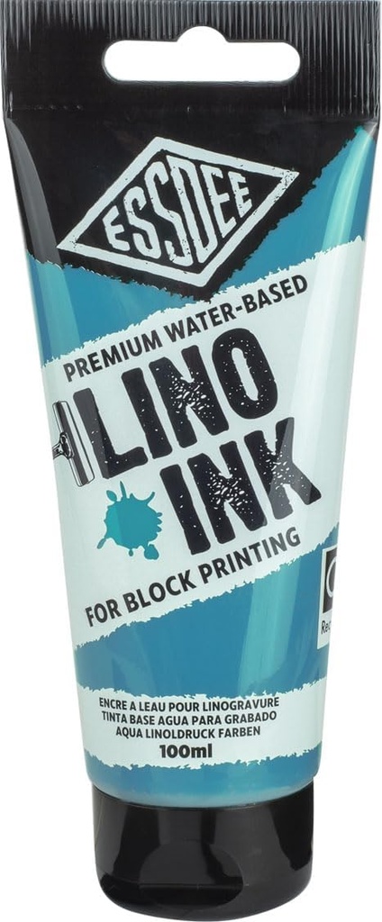 Essdee Block Printing Lino TURQUOISE Ink 100ml #09R100