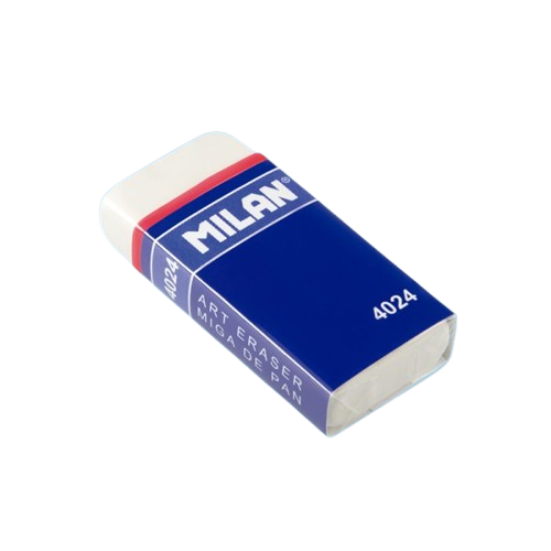 Milan White Soft Flexible Eraser #CNM4024 - (24/bx)
