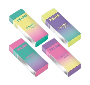 Milan SUNSET Plastic Eraser #CPM320SN (Each) - (20/bx)