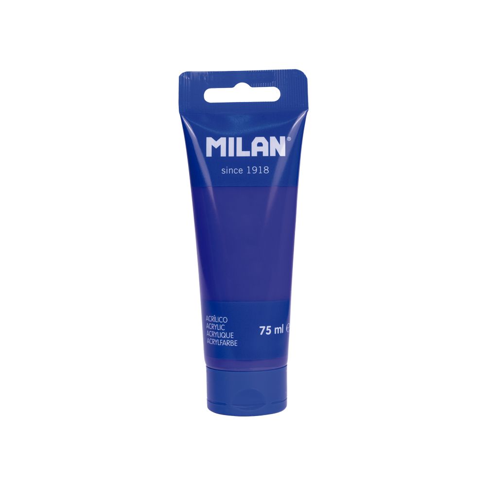 Milan Acrylic 75ml ULTRAMARINE OCEAN BLUE Tube Paint #101750