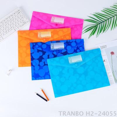 File Bag A4 #C325 w/Button (Singular) - (12/Bag)