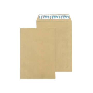 Carib Isle Manilla Envelopes 10x7" (176x250mm) Peel & Seal 100 SOLD SINGULAR - (50/pk - 500/ctn)