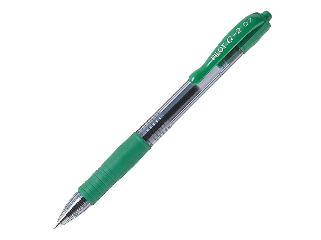 Pilot G2 GREEN #31025 0.7mm Fine - (12/bx)