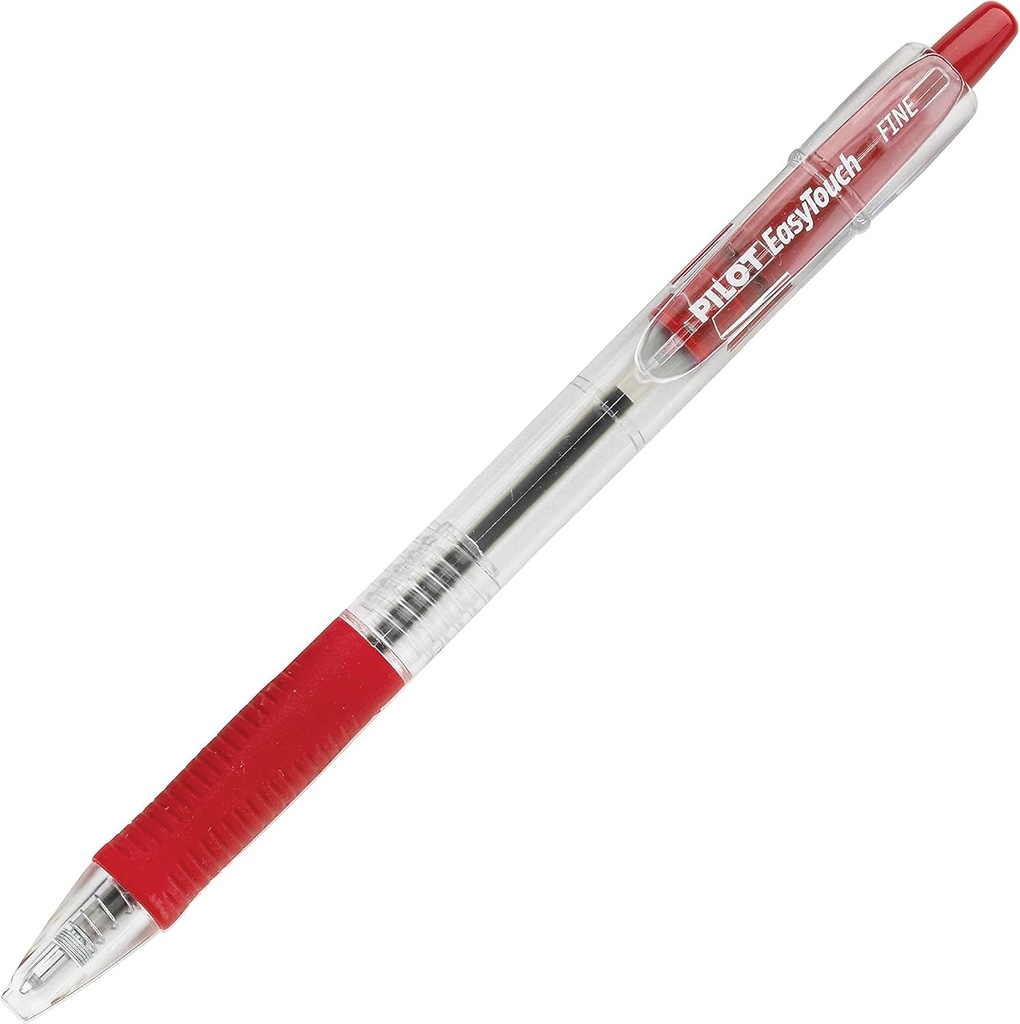 Pilot Easytouch Retractable #32212 RED FINE Pen 