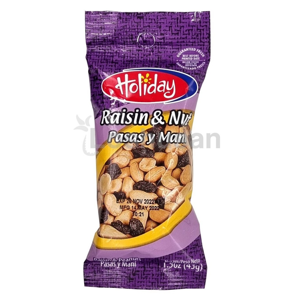 Raisins & Peanuts 45g