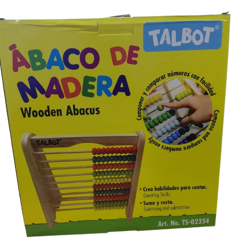 Talbot Wooden Abacus 12"x30cm #TS02354