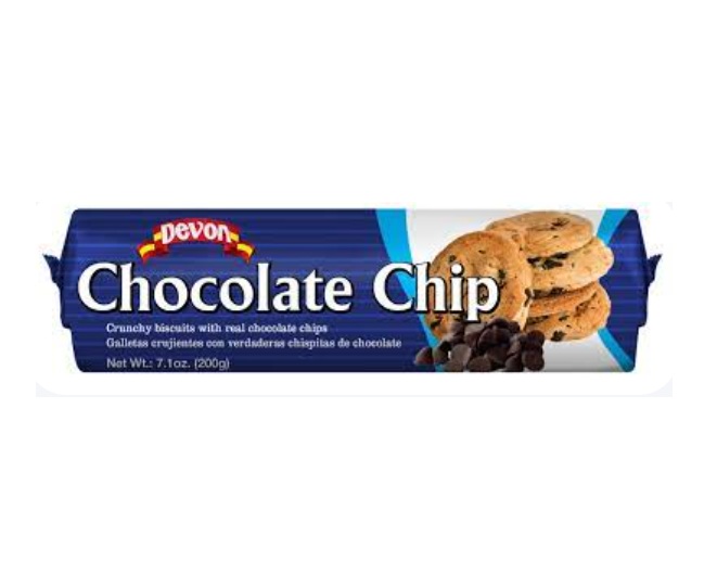 Devon Chocolate Chip Roll 190g