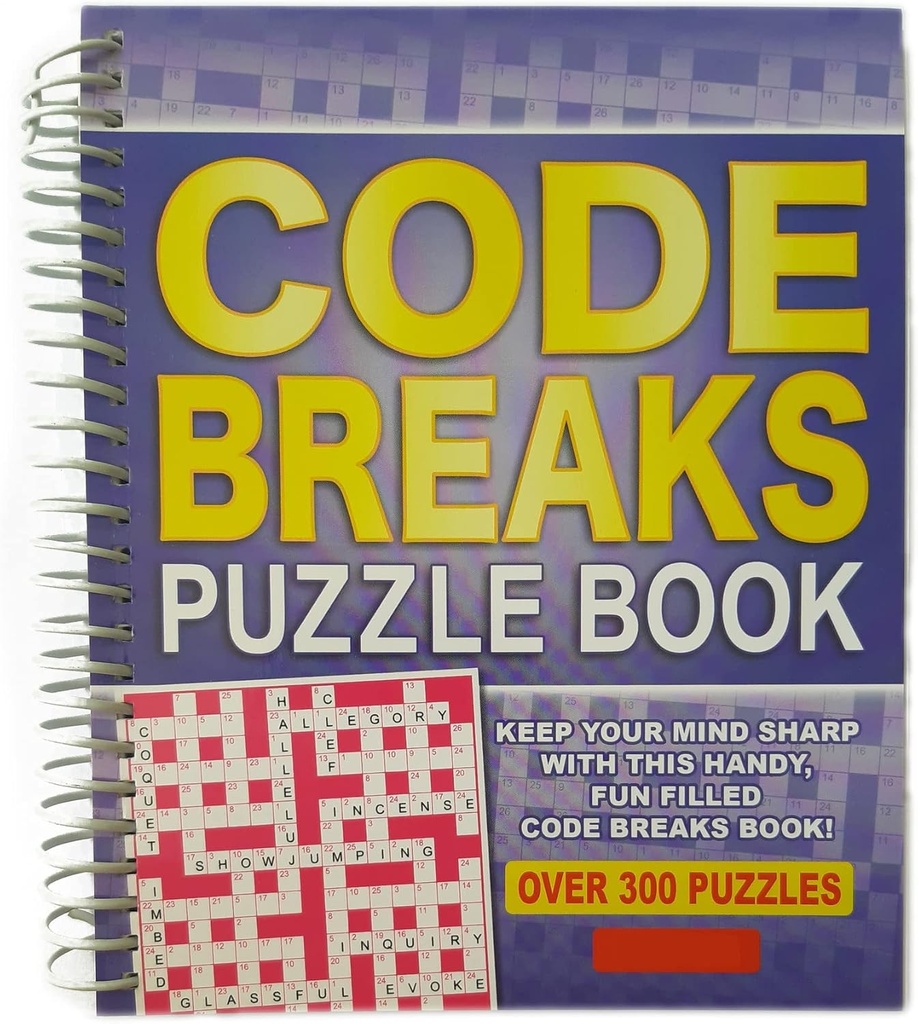 Code Breaks Spiral Large Book Series #4170 