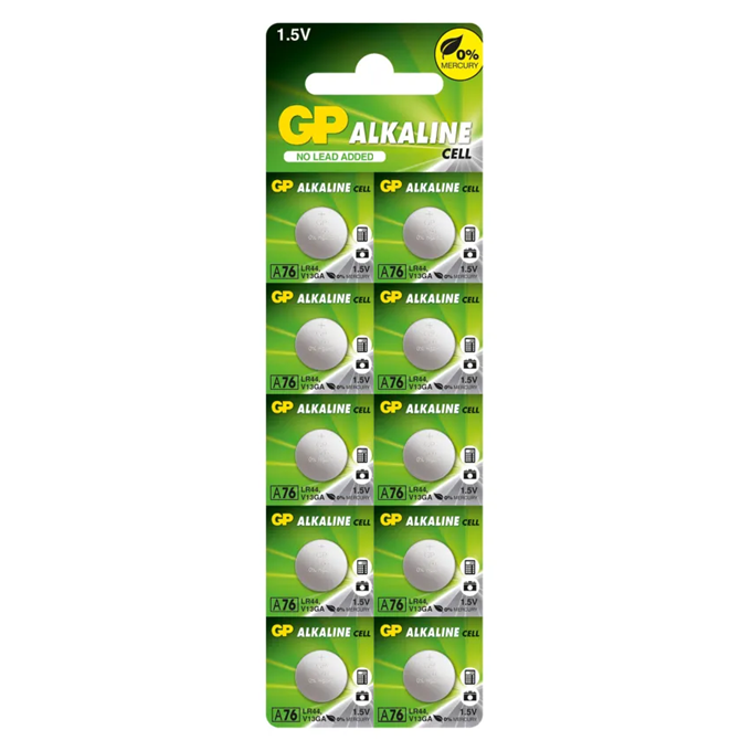GP Alkaline #A76/LR44 Battery