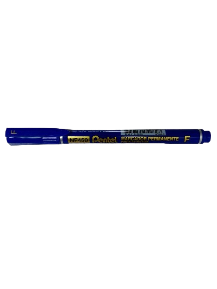 Pentel Permanent X-FINE Blue Bullet Tip Marker 