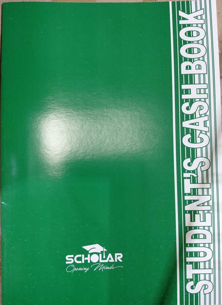 Scholar CASH Soft Cover Accounts Book - (Each) - (12/pk - 72/ctn)