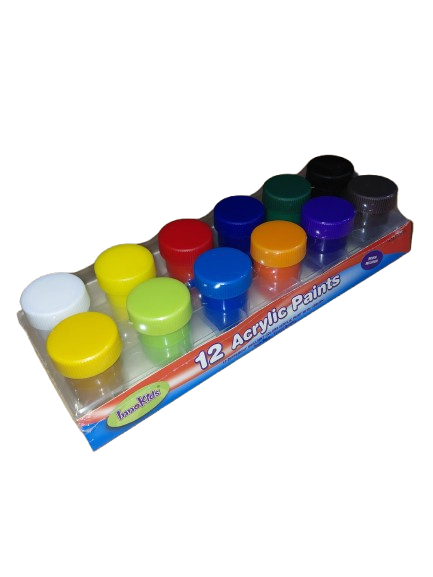 InnoKids ACRYLIC Paints 12's #34215