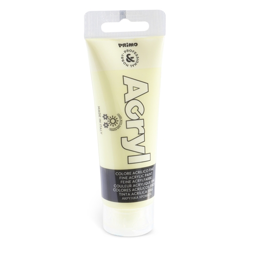 Primo Acrylic Tube #75212 LEMON YELLOW 75ml Paint