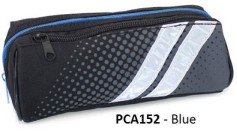 Pencil Case - Sport White Two Stripe #PCA152
