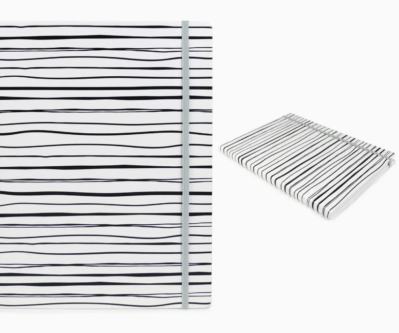 Monochrome Hardback (B5) 6.9x9.8" Notebook #STA011 - Sale