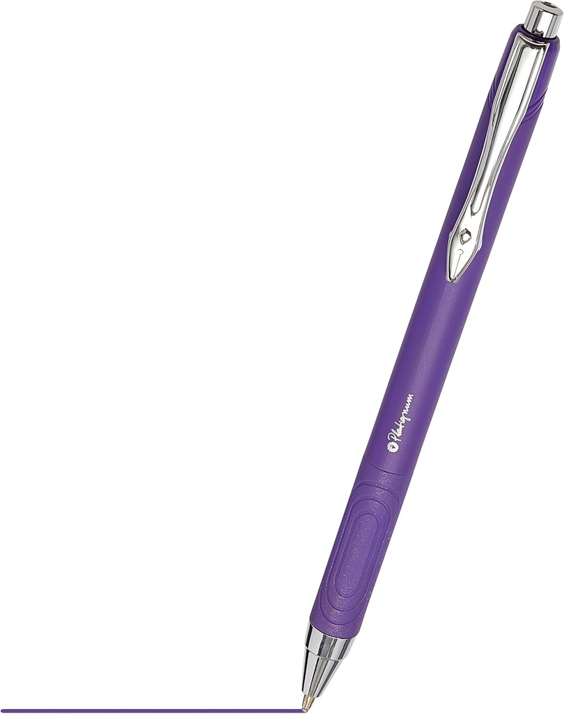 PLATIGNUM TIXX Retr PURPLE BP Pen  - (12/bx)