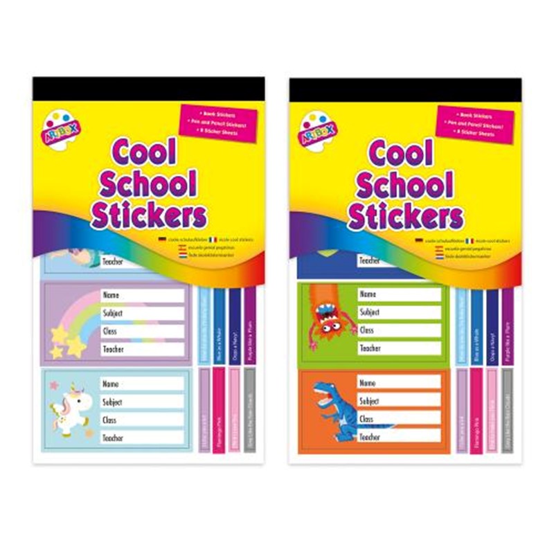 Super Cool School Stickers Asst. (Tallon) #6929