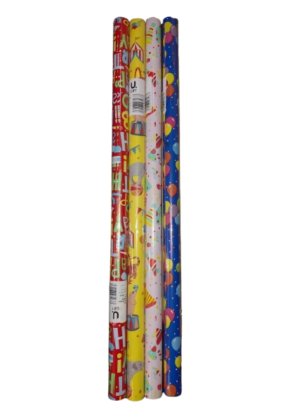 Gift Wrap Roll 2.5mx70cm KIDS BIRTHDAY #P2421