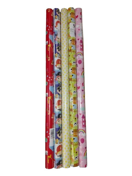 Gift Wrap Roll 2.5mx70cm KIDS EVERYDAY #P2416