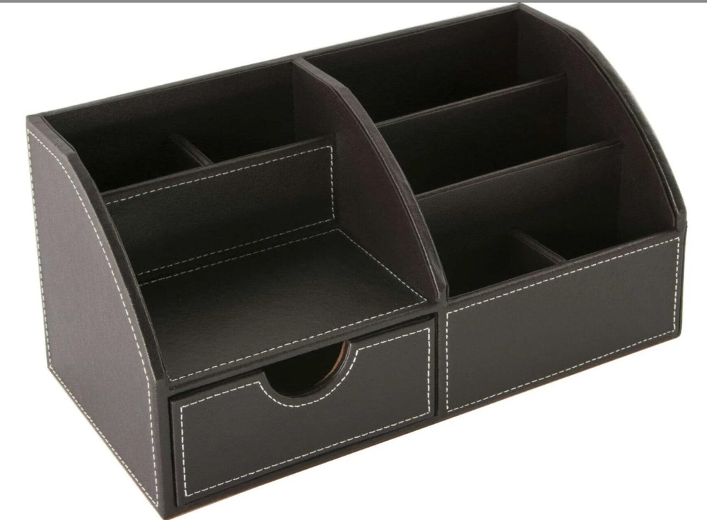 Desk Organizer #BPUDO1 Bureau F/Leather BROWN