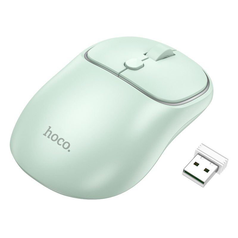 Hoco GM25 MINT GREEN Comfort Grip Wireless Mouse