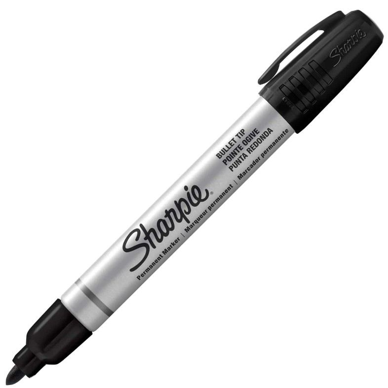 Sharpie Pro BLACK #1794229 BULLET Tip Perm. Marker