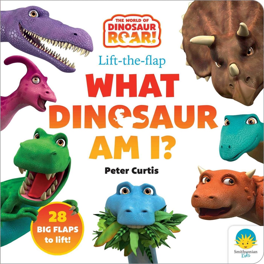 What Dinosaur Am I? Dinosaur Roar Lift The Flap