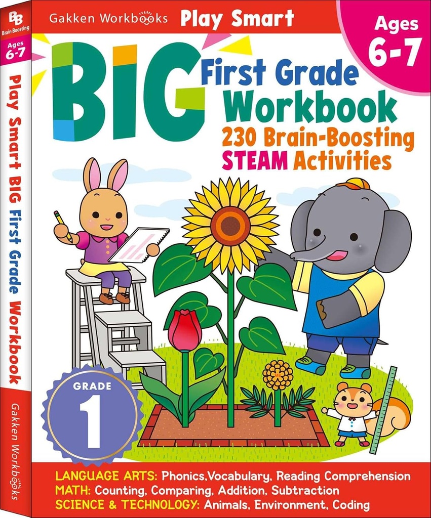 Play Smart Big First Grade Workbook 6-7yrs