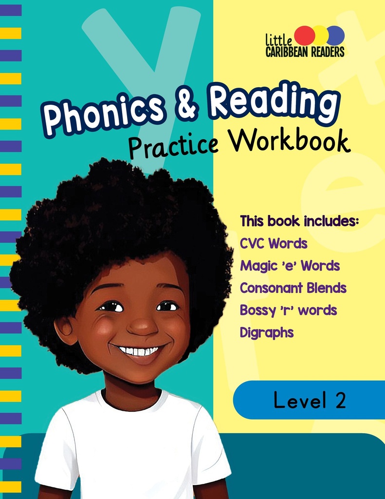 Phonics & Reading Practice Workbook Level 2 Infant A - Little C'bean Readers