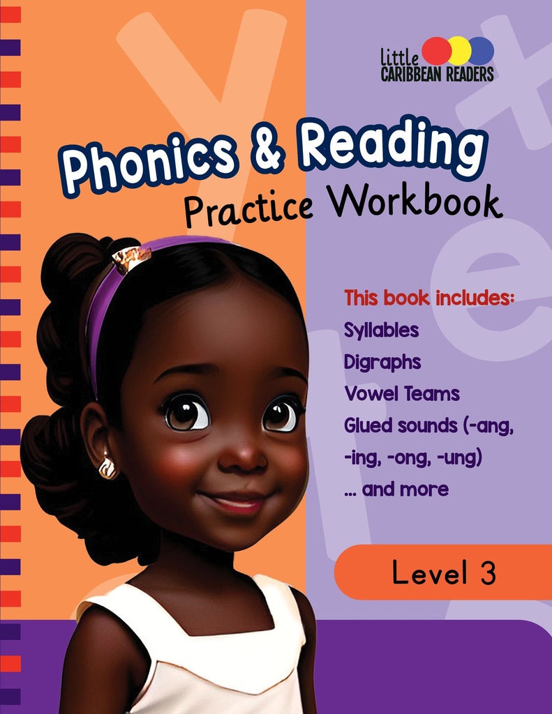 Phonics & Reading Practice Workbook Level 3 Infant B - Little C'bean Readers