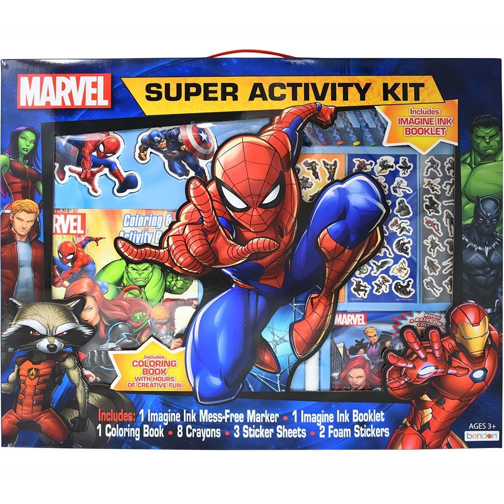 51976* SPIDERMAN Super Activity Imagine Ink Kit