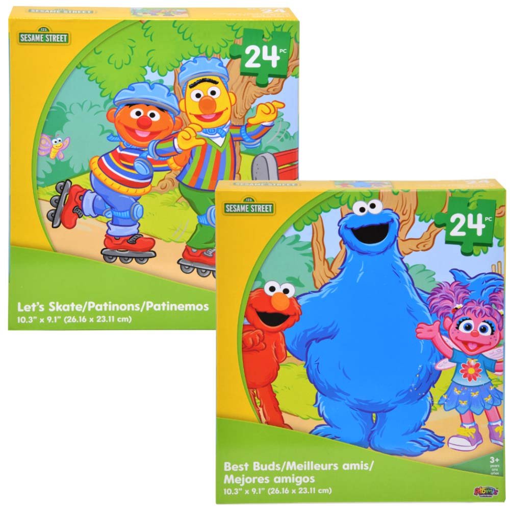 2792* SESAME STREET 24pc Puzzle